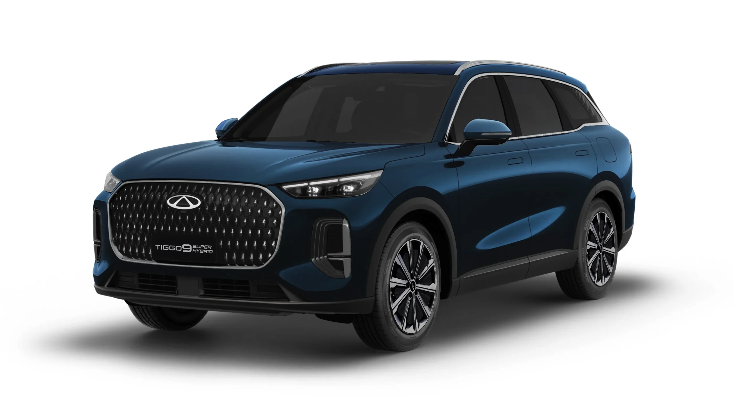 Chery Tiggo 9 in Ocean Blue